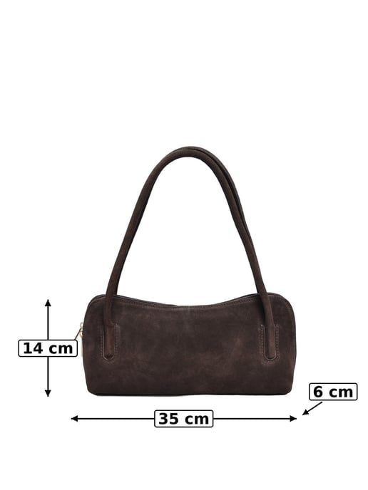 Luisa Vannini Zweifarbig Rindsledertasche - Image 5