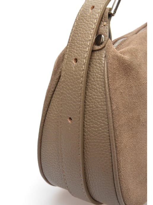 Anna Luchini Beige Rindsledertasche - Image 3