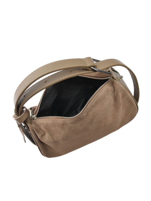 Anna Luchini Beige Rindsledertasche - Image 4