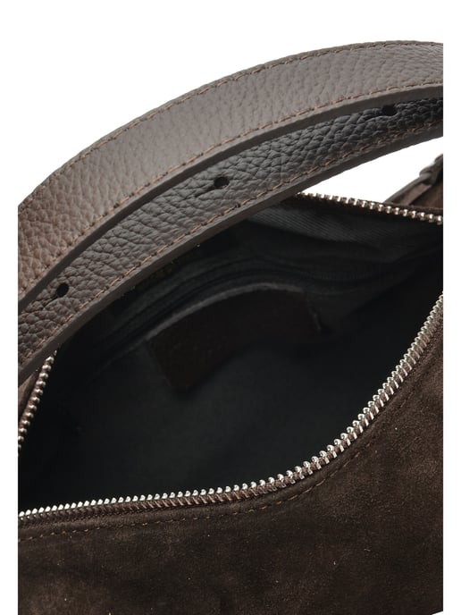 Anna Luchini Kastanienbraun Rindsledertasche - Image 4