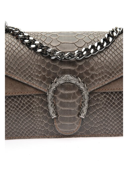 Roberta M Kastanienbraun Rindsledertasche - Image 3