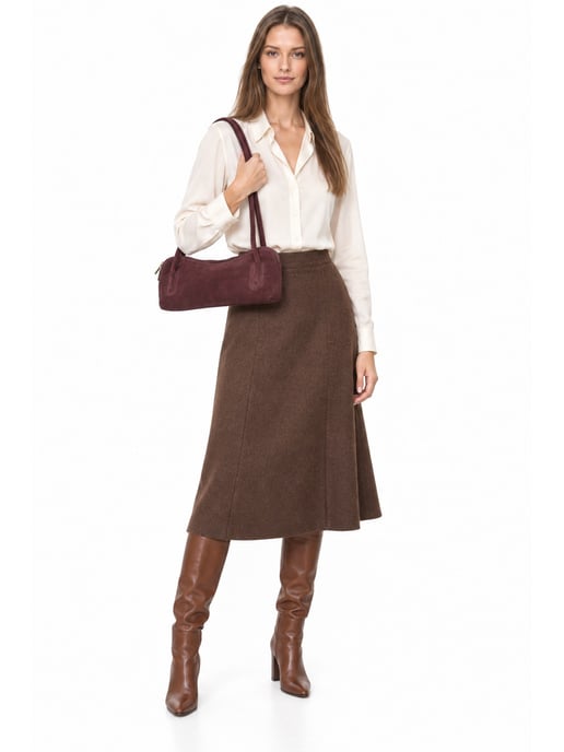 Luisa Vannini WEIN Rindsledertasche - Image 6