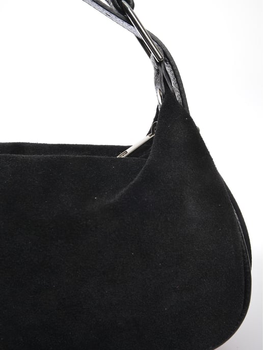 Anna Luchini Schwarz Rindsledertasche - Image 3