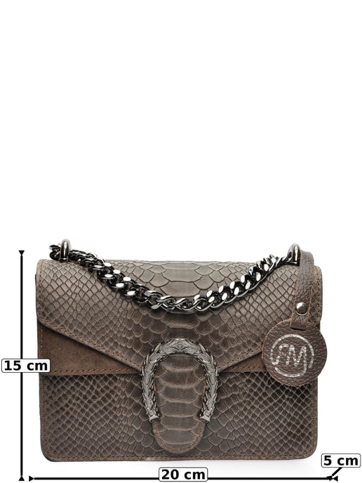 Roberta M Kastanienbraun Rindsledertasche - Image 6