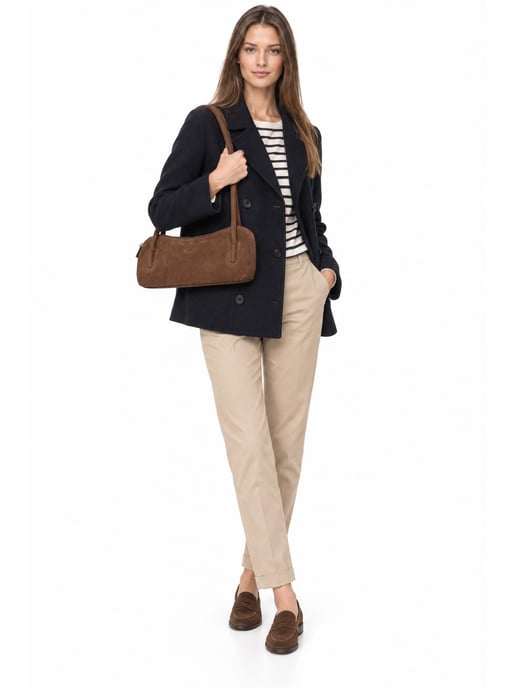 Luisa Vannini COGNAC Rindsledertasche - Image 6