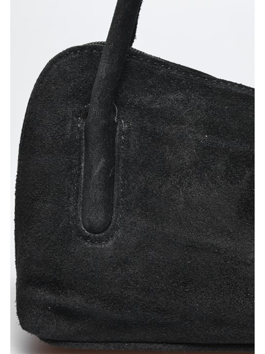 Luisa Vannini Schwarz Rindsledertasche - Image 3