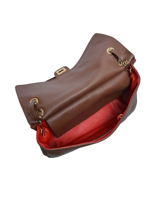 Luisa Vannini BROWN Rindsledertasche - Image 4