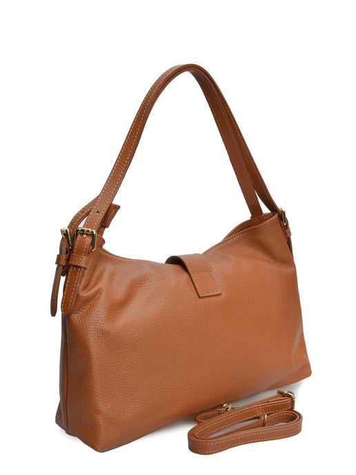Anna Luchini Braun Rindsledertasche - Image 2