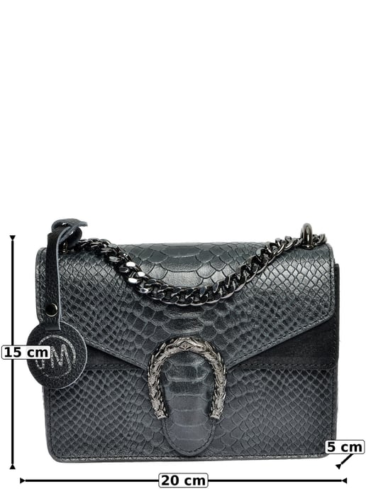 Roberta M Schwarz Rindsledertasche - Image 6