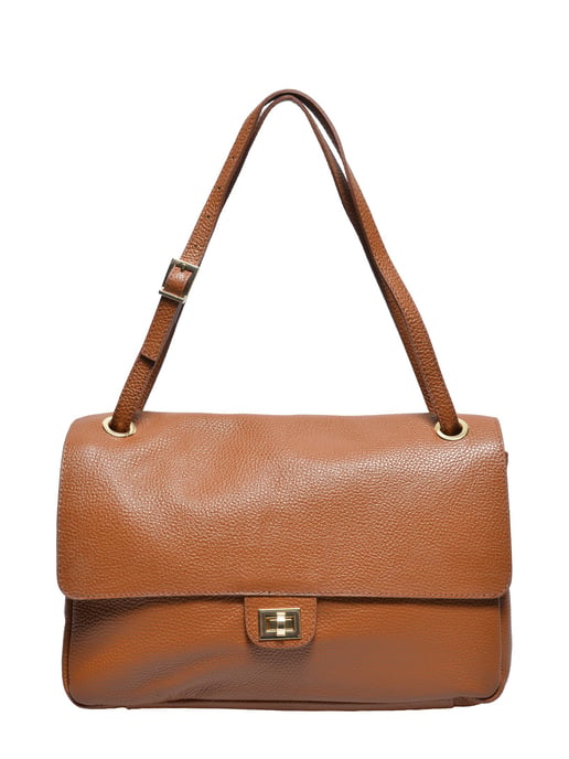 Luisa Vannini COGNAC Rindsledertasche - Image 1