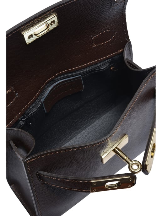 Isabella Rhea Zweifarbig Rindsledertasche - Image 4