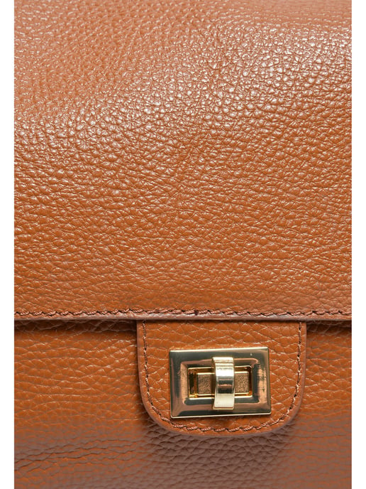 Luisa Vannini COGNAC Rindsledertasche - Image 3