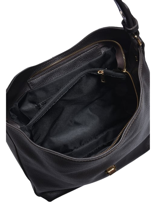 Roberta M Kastanienbraun Rindsledertasche - Image 4