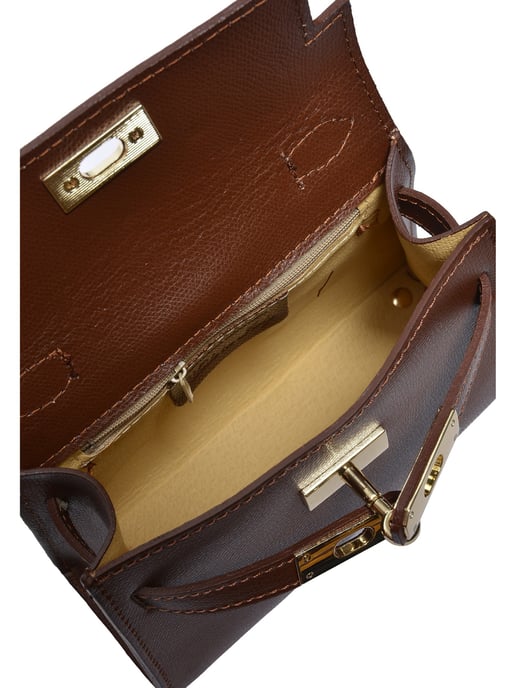 Isabella Rhea BROWN Rindsledertasche - Image 4