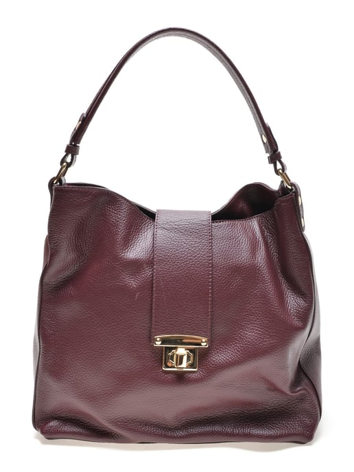 Roberta M Weinfarbe Rindsledertasche - Image 1