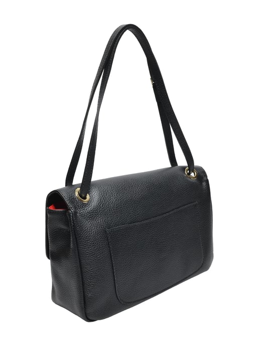 Luisa Vannini SCHWARZ Rindsledertasche - Image 2