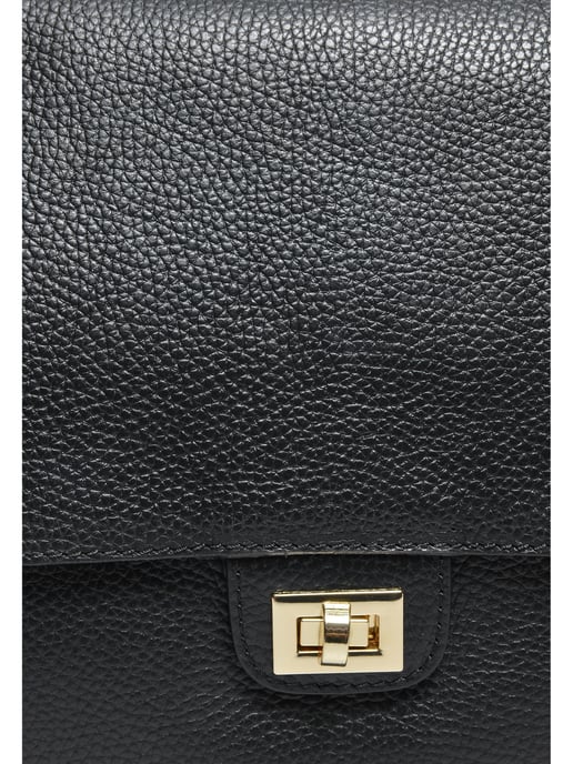 Luisa Vannini SCHWARZ Rindsledertasche - Image 3
