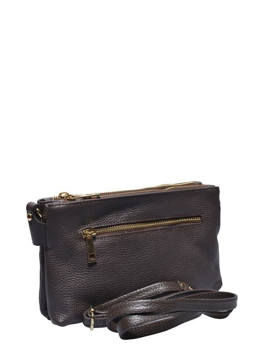 Luisa Vannini Zweifarbig Rindsledertasche - Image 2