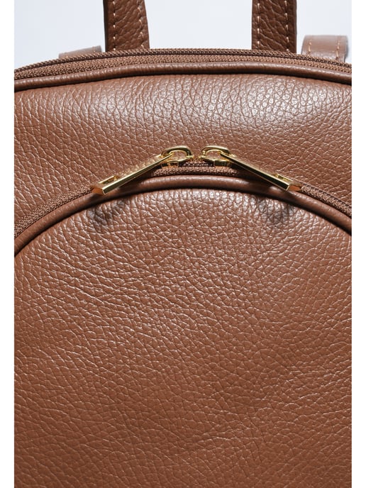 Anna Luchini Kastanienbraun Rindsledertasche - Image 3