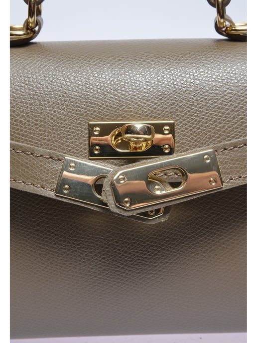 Isabella Rhea Beige Rindsledertasche - Image 3