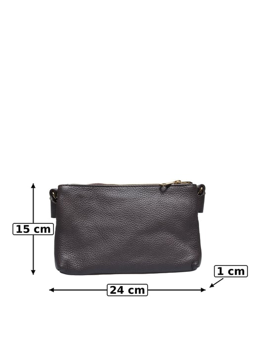 Luisa Vannini Zweifarbig Rindsledertasche - Image 5