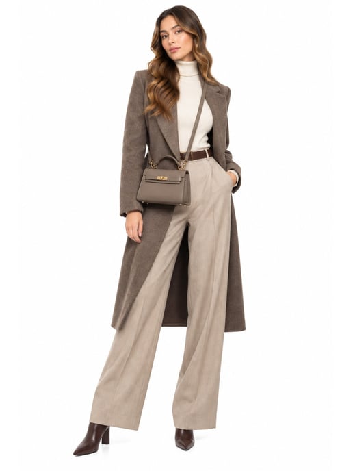 Isabella Rhea Beige Rindsledertasche - Image 5