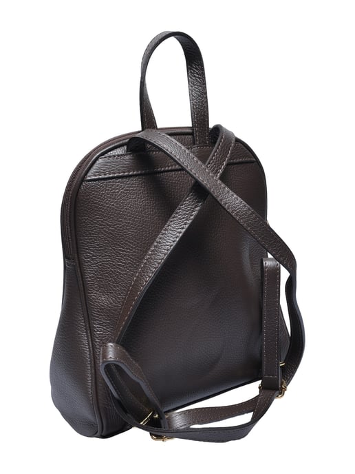 Anna Luchini Kastanienbraun Rindsledertasche - Image 2