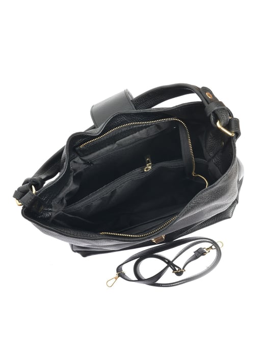 Roberta M Schwarz Rindsledertasche - Image 4