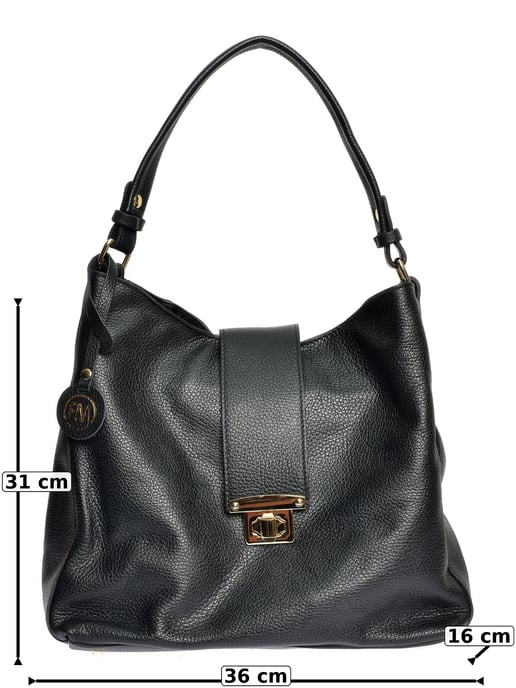 Roberta M Schwarz Rindsledertasche - Image 6