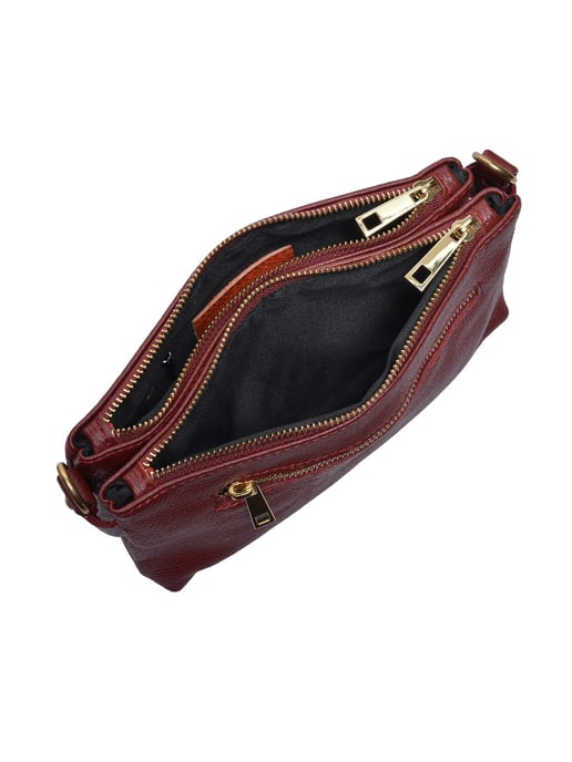 Luisa Vannini WEIN Rindsledertasche - Image 4