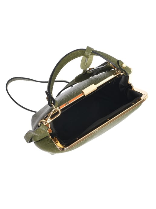 Roberta M Grün Rindsledertasche - Image 3