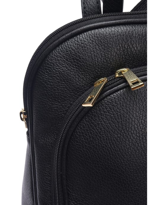 Anna Luchini Schwarz Rindsledertasche - Image 2