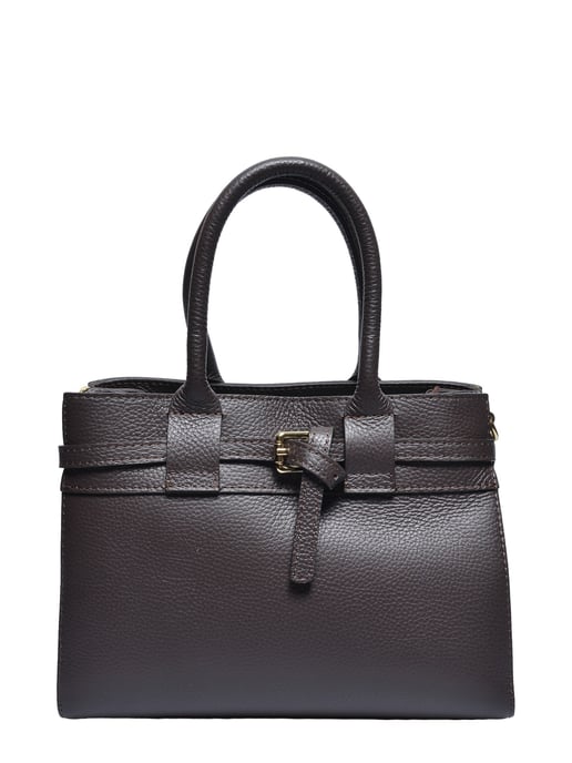 Luisa Vannini Zweifarbig Rindsledertasche - Image 1