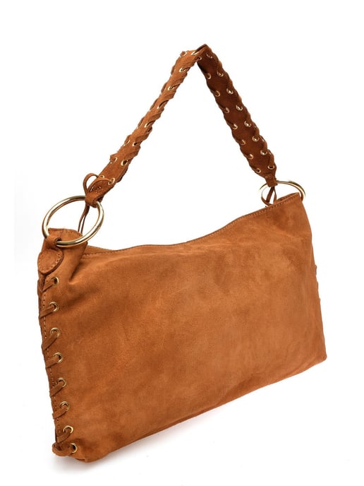 Anna Luchini Braun Rindsledertasche - Image 2