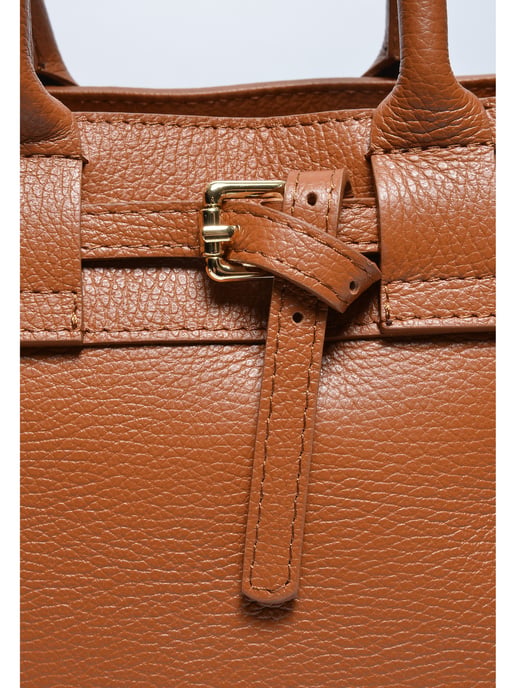 Luisa Vannini COGNAC Rindsledertasche - Image 3