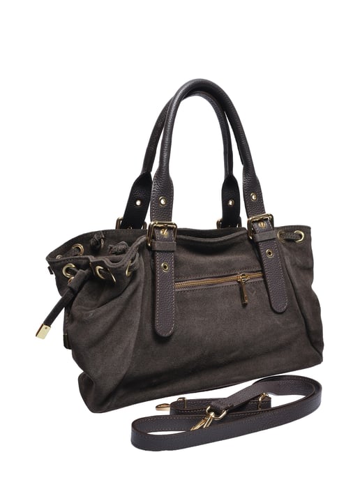 Anna Luchini Kastanienbraun Rindsledertasche - Image 2