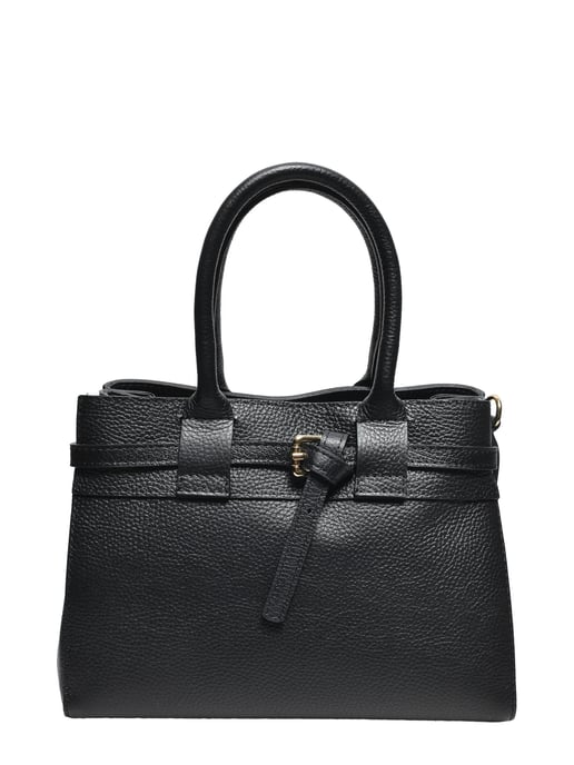 Luisa Vannini SCHWARZ Rindsledertasche - Image 1