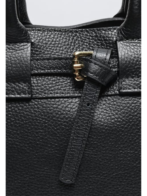 Luisa Vannini SCHWARZ Rindsledertasche - Image 3