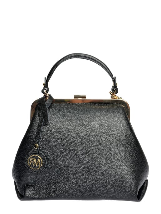 Roberta M Schwarz Rindsledertasche - Image 1