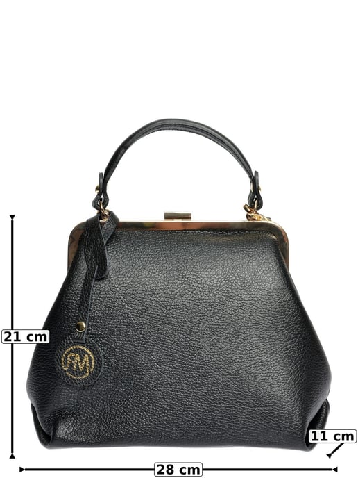 Roberta M Schwarz Rindsledertasche - Image 6
