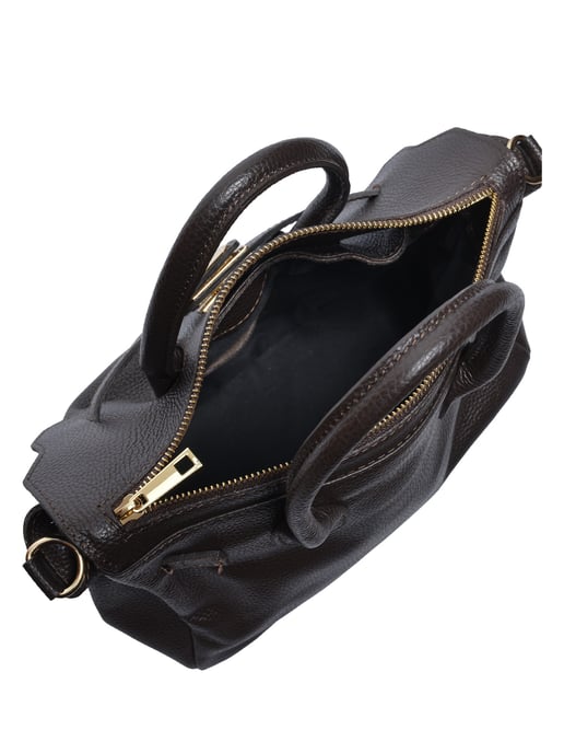 Luisa Vannini Zweifarbig Rindsledertasche - Image 4
