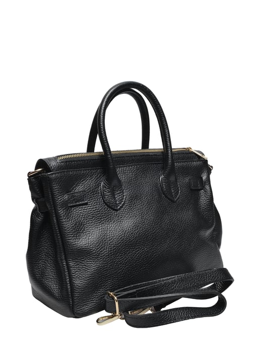 Luisa Vannini SCHWARZ Rindsledertasche - Image 2