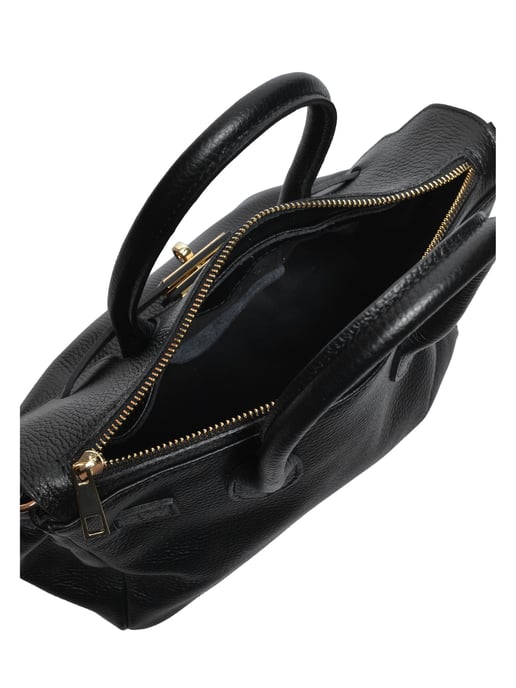 Luisa Vannini SCHWARZ Rindsledertasche - Image 4