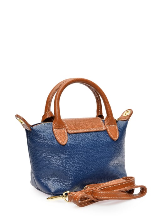 Roberta M Blau Rindsledertasche - Image 2