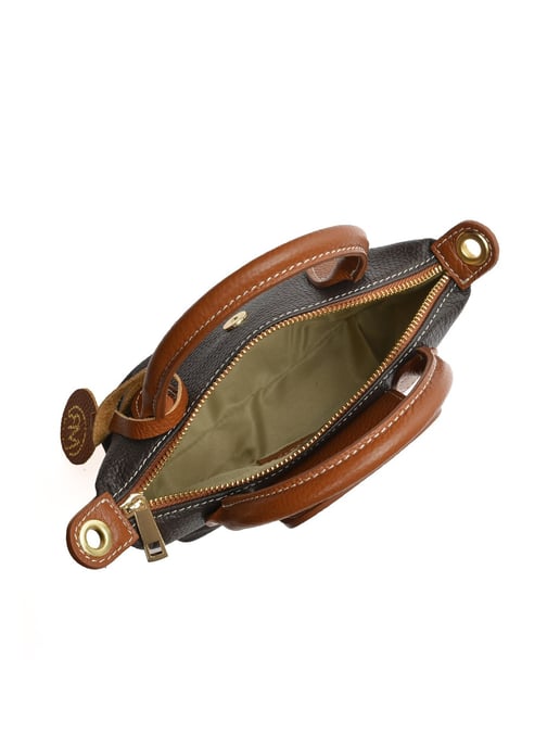 Roberta M Kastanienbraun Rindsledertasche - Image 4