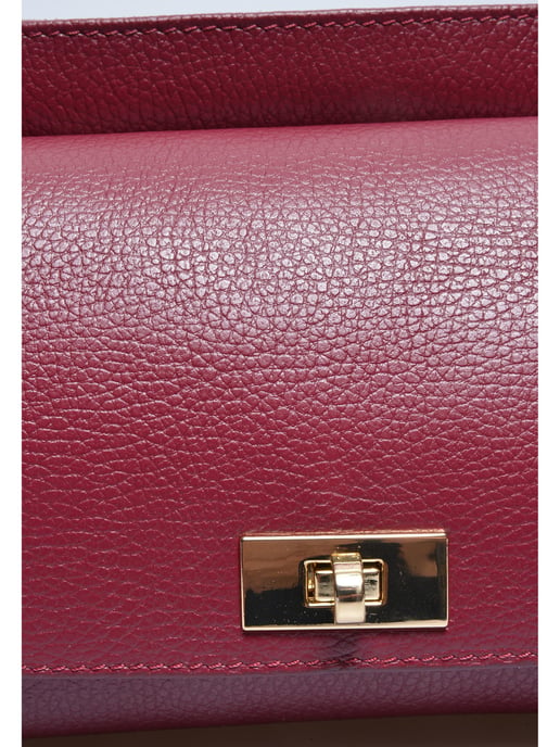 Luisa Vannini BORDEAUX Rindsledertasche - Image 3