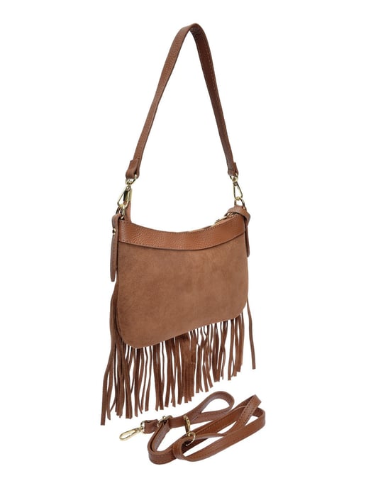 Anna Luchini Braun Rindsledertasche - Image 2