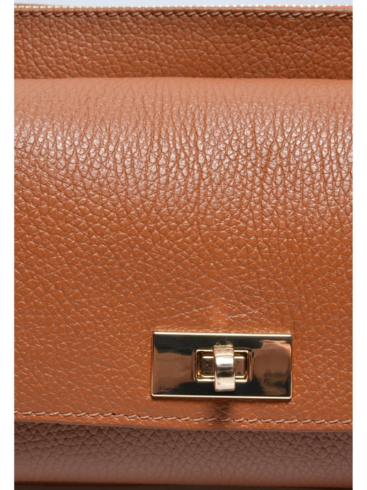 Luisa Vannini COGNAC Rindsledertasche - Image 3