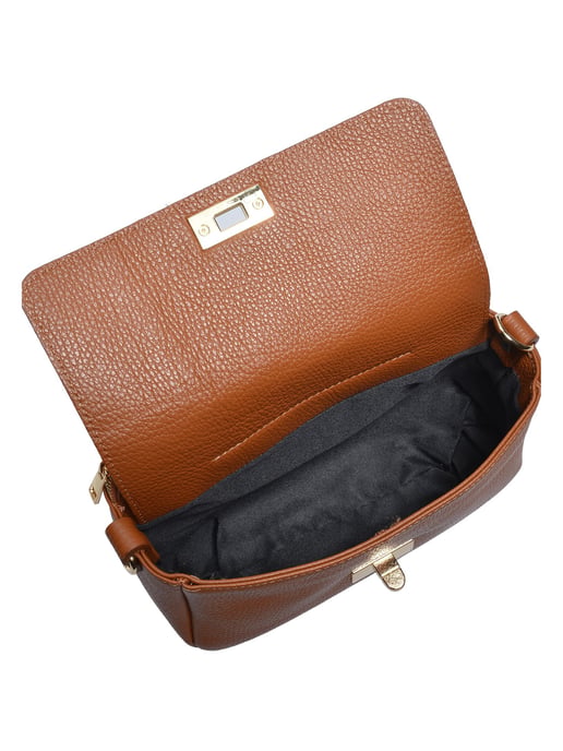 Luisa Vannini COGNAC Rindsledertasche - Image 4