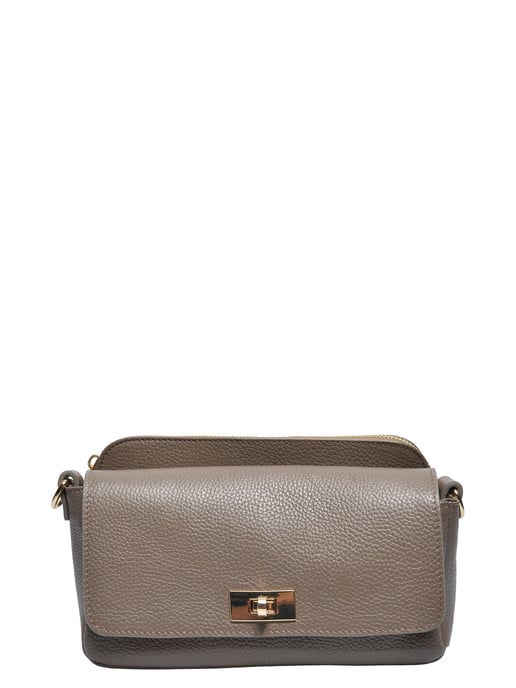 Luisa Vannini Beige Rindsledertasche - Image 1